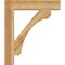Ekena Millwork Legacy Block Rough Sawn Bracket, Western Red Cedar, 4"W x 24"D x 28"H BKT04X24X28LEC05RWR - alternate 3